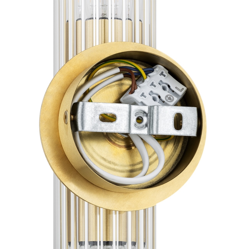 Argon 7203 - Nástěnné svítidlo HAMPTON 2xE14/7W/230V zlatá