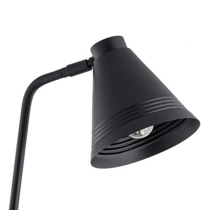 Argon 8003 - Stojací lampa AVALONE 1xE27/15W/230V černá