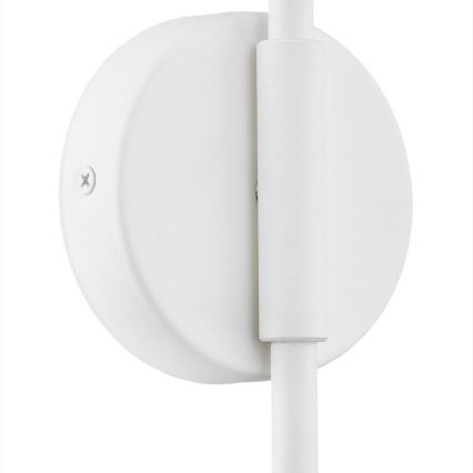 Argon 8007 - Nástěnná lampa AVALONE 1xE27/15W/230V 57 cm bílá/zlatá
