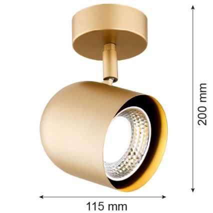 Argon 8260 - Bodové svítidlo ISOLA 1xGU10/5W/230V