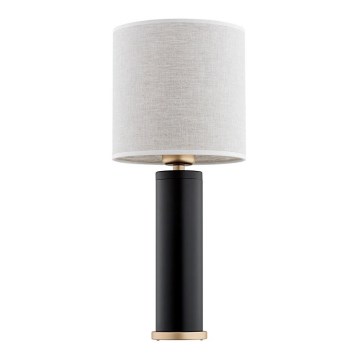 Argon 8316 - Stolní lampa RIVA 1xE27/15W/230V černá