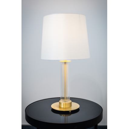 Argon 8540 - Stolní lampa HAMPTON 1xE27/15W/230V 57 cm bílá