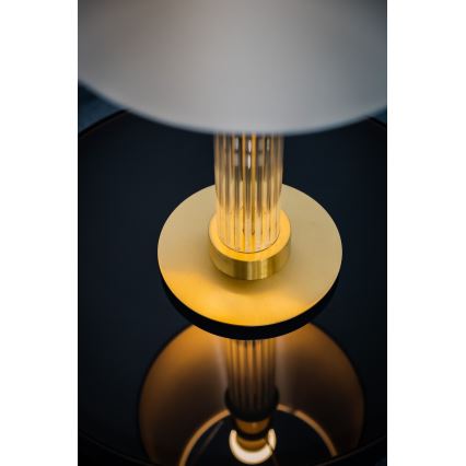 Argon 8540 - Stolní lampa HAMPTON 1xE27/15W/230V 57 cm bílá