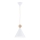 Argon 8629 - Lustr na lanku KEGEL 1xE27/15W/230V bílá