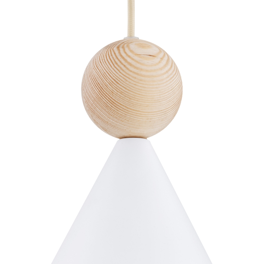 Argon 8629 - Lustr na lanku KEGEL 1xE27/15W/230V bílá