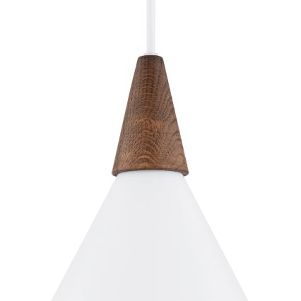 Argon 8631 - Lustr na lanku KEGEL 1xE27/15W/230V bílá
