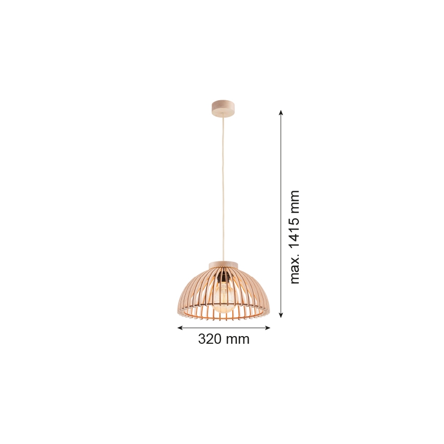 Argon 8633 - Lustr na lanku TRE 1xE27/15W/230V