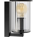 Argon 8748 - Venkovní nástěnné svítidlo NORFOLK 1xE27/15W/230V IP44 černá