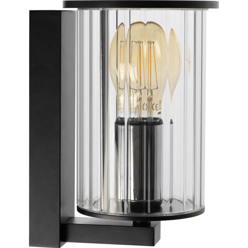 Argon 8748 - Venkovní nástěnné svítidlo NORFOLK 1xE27/15W/230V IP44 černá