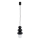 Argon 8788 - Koupelnový lustr na lanku ORLANDO PLUS 1xG9/6W/230V IP44 černá