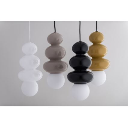 Argon 8788 - Koupelnový lustr na lanku ORLANDO PLUS 1xG9/6W/230V IP44 zelená