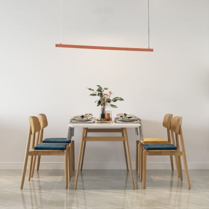 Argon 8834 - LED Lustr na lanku MIAMI LED/37W/230V 3000K hnědá
