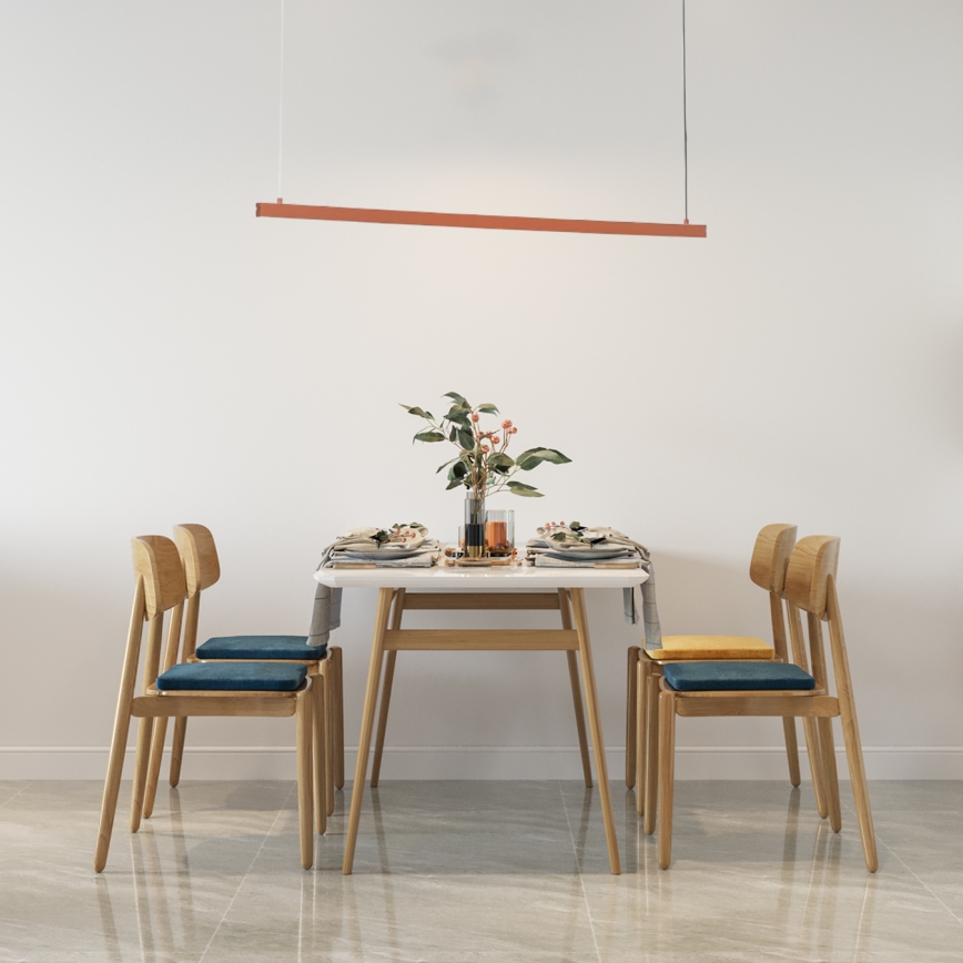 Argon 8834 - LED Lustr na lanku MIAMI LED/37W/230V 3000K hnědá