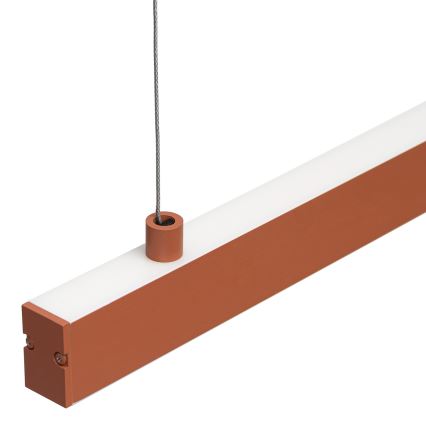 Argon 8834 - LED Lustr na lanku MIAMI LED/37W/230V 3000K hnědá