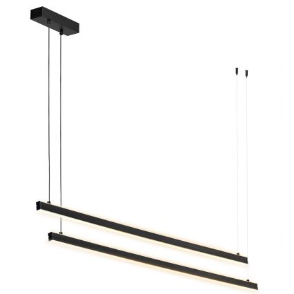 Argon 8838 - LED Lustr na lanku MIAMI LED/74W/230V 3000K černá
