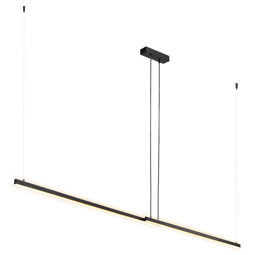 Argon 8838 - LED Lustr na lanku MIAMI LED/74W/230V 3000K černá