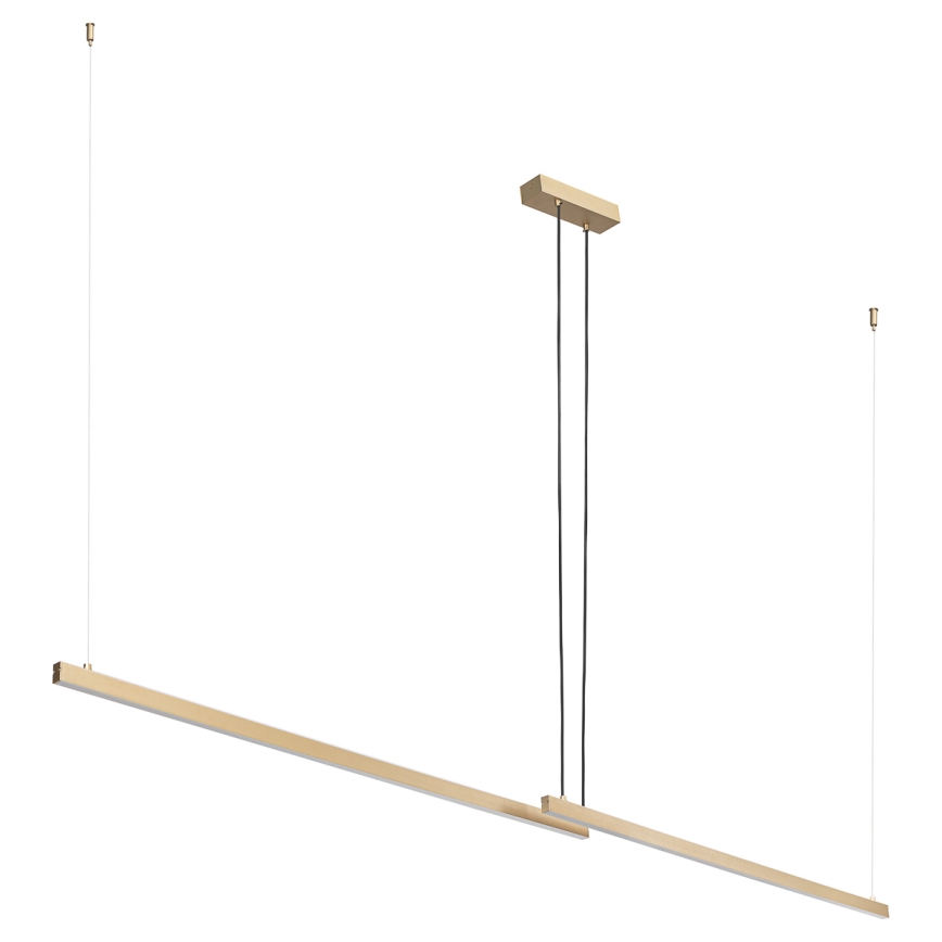 Argon 8839 - LED Lustr na lanku MIAMI LED/74W/230V 3000K zlatá