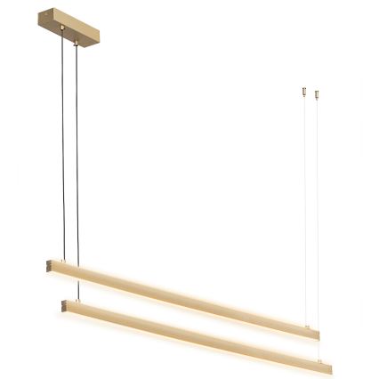 Argon 8839 - LED Lustr na lanku MIAMI LED/74W/230V 3000K zlatá