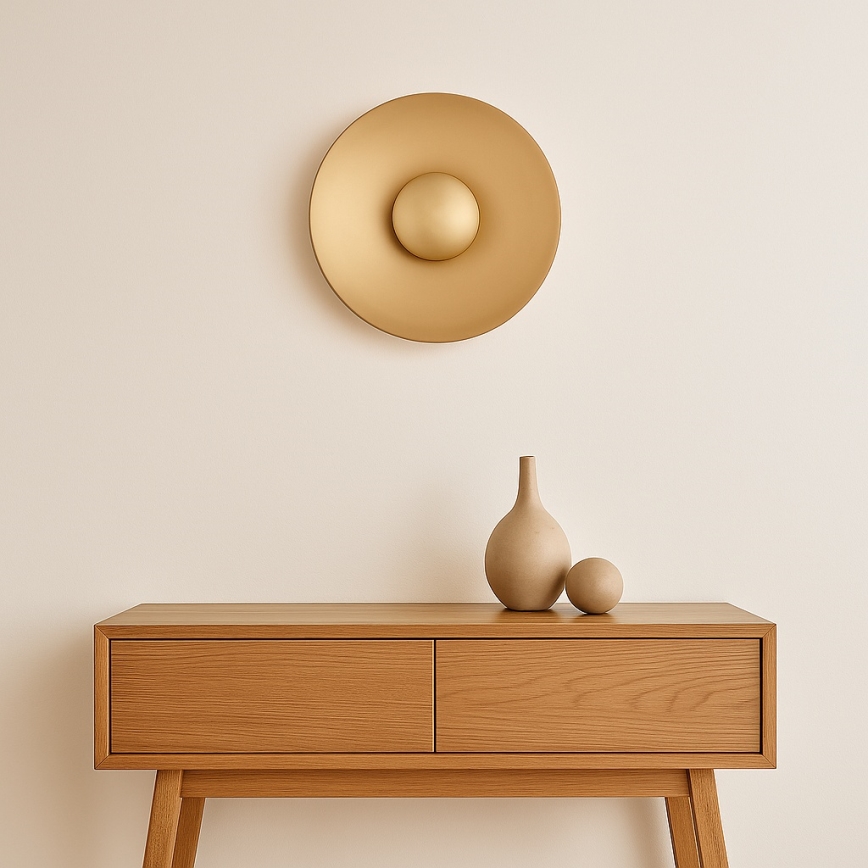 Argon 8865 - LED Nástěnné svítidlo BOLTON LED/12,5W/230V 3000K zlatá