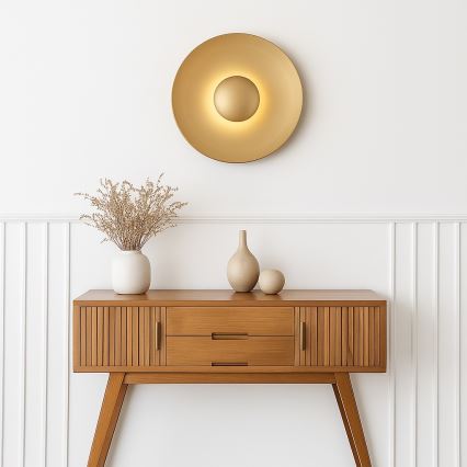 Argon 8865 - LED Nástěnné svítidlo BOLTON LED/12,5W/230V 3000K zlatá