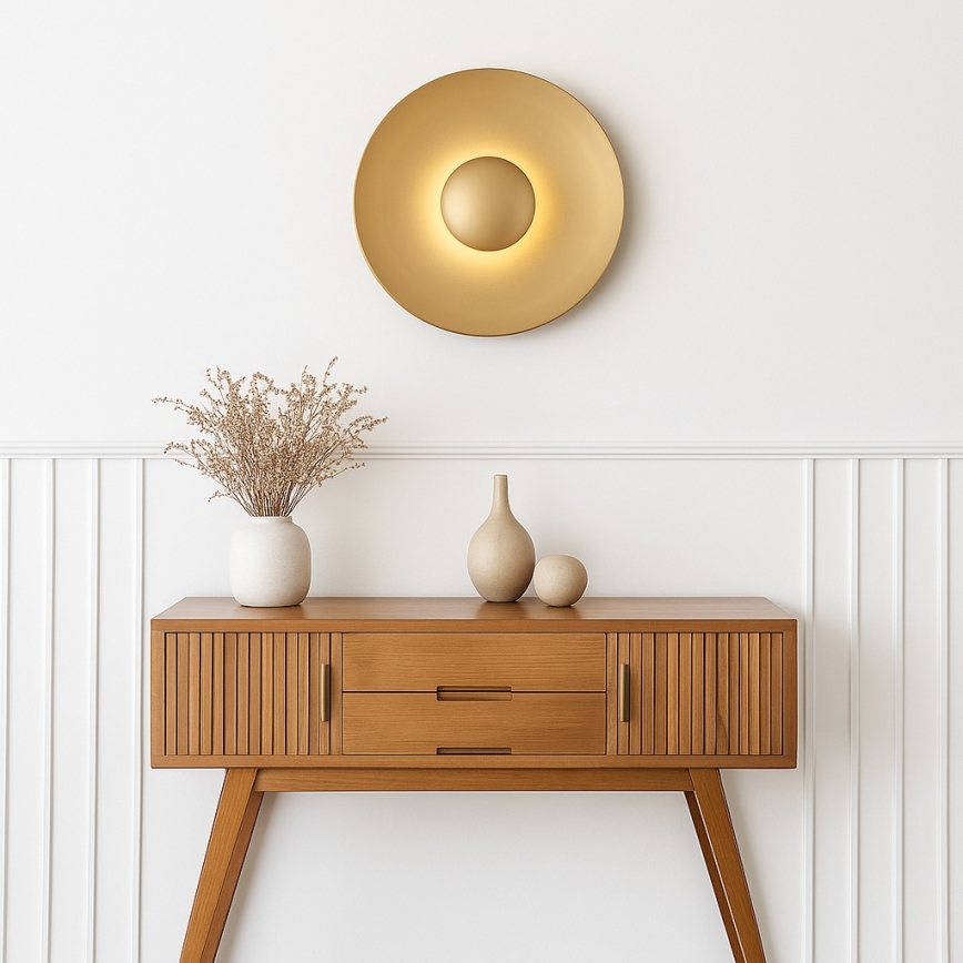 Argon 8865 - LED Nástěnné svítidlo BOLTON LED/12,5W/230V 3000K zlatá