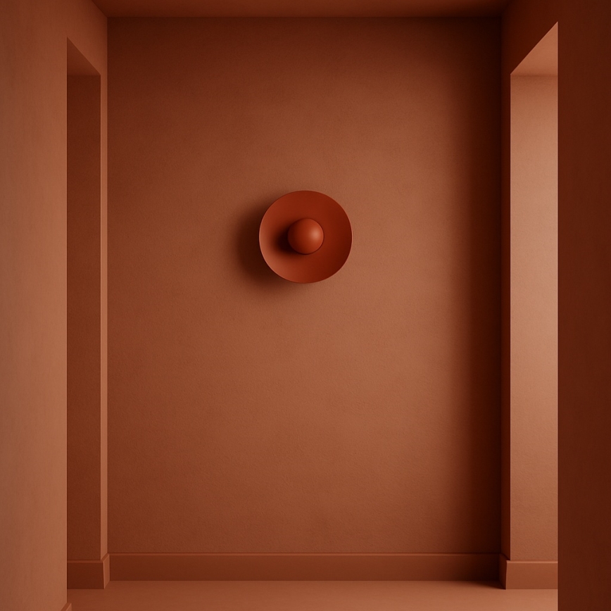 Argon 8866 - LED Nástěnné svítidlo BOLTON LED/12,5W/230V 3000K terakotová