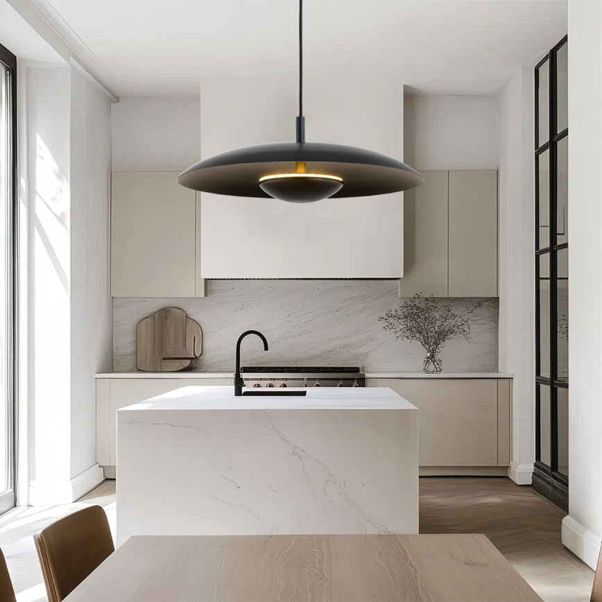 Argon 8868 - LED Lustr na lanku BOLTON LED/12,5W/230V 3000K černá