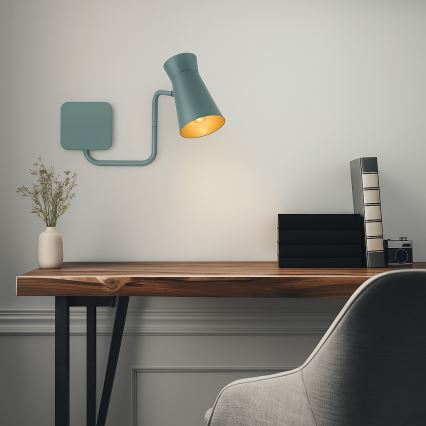 Argon 8883 - Nástěnná lampa LORD 1xE14/7W/230V šedá