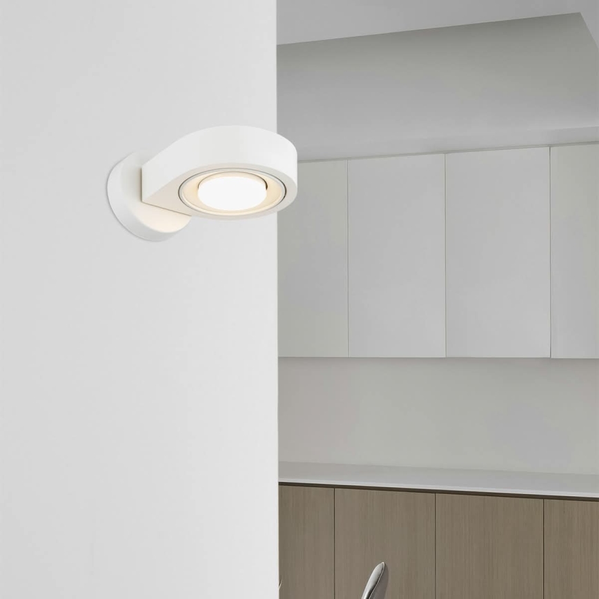 Argon 8897 - Nástěnné svítidlo LOTUS 1xGX53/12W/230V bílá