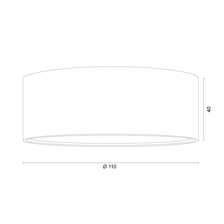 Argon 8903 - Stropní svítidlo ELORA 1xGX53/7W/230V pr. 11 cm zlatá