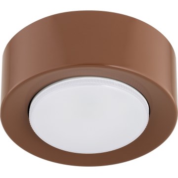 Argon 8916 - Stropní svítidlo ELORA 1xGX53/7W/230V pr. 11 cm terakotová