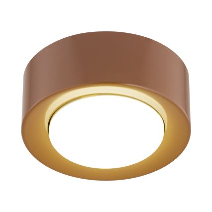 Argon 8916 - Stropní svítidlo ELORA 1xGX53/7W/230V pr. 11 cm terakotová