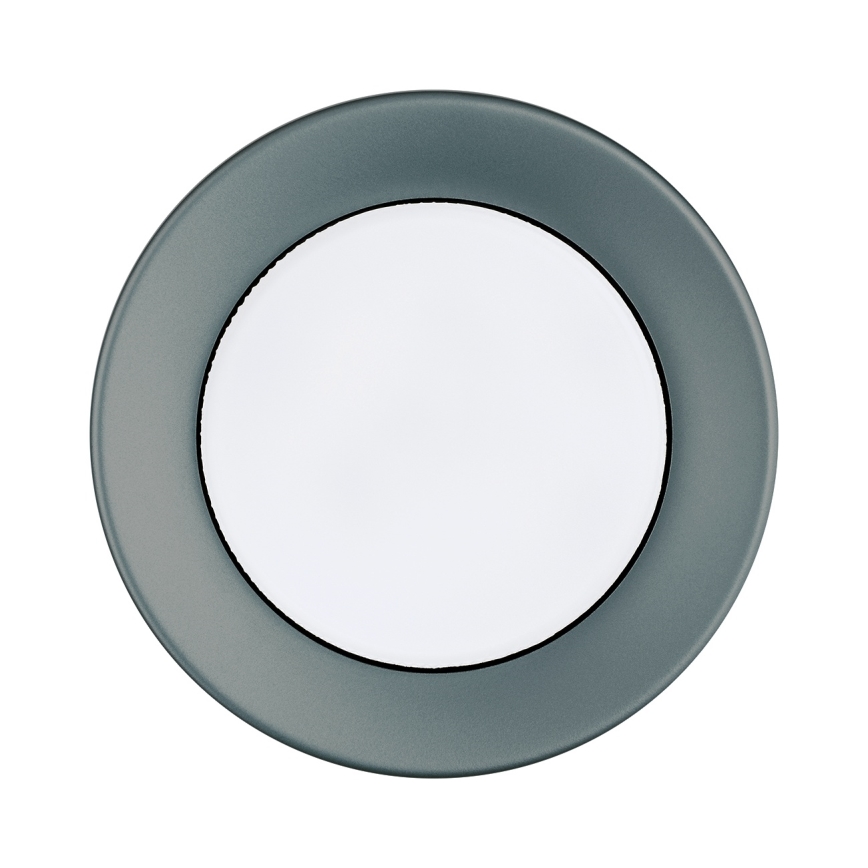 Argon 8917 - Stropní svítidlo ELORA 1xGX53/7W/230V pr. 11 cm šedá