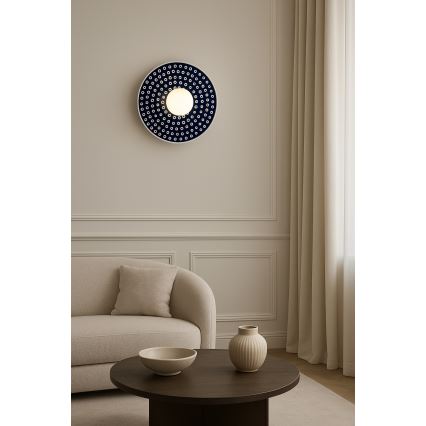 Argon 8935 - Nástěnné svítidlo BOLL 1xG9/6W/230V modrá