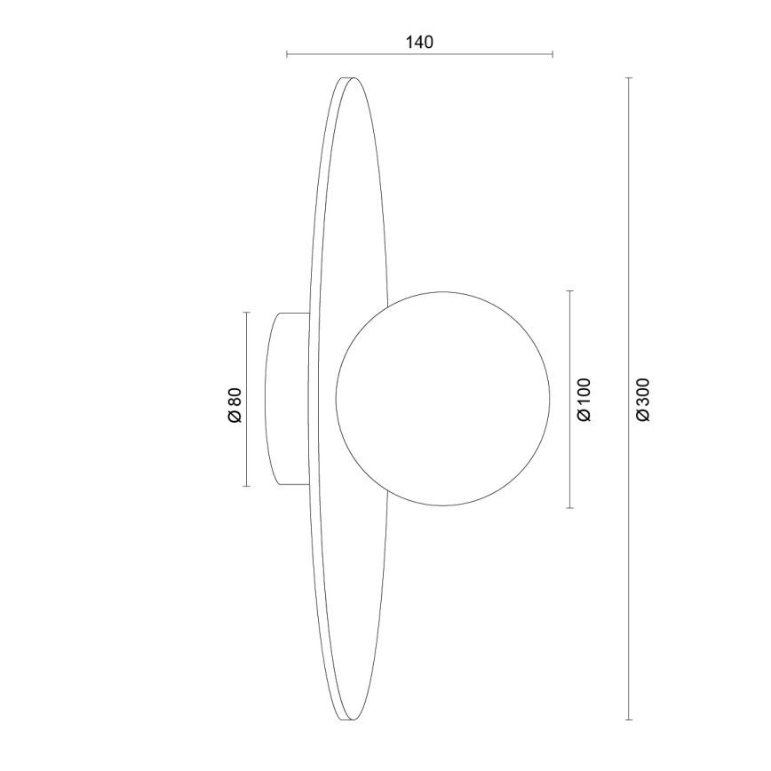 Argon 8935 - Nástěnné svítidlo BOLL 1xG9/6W/230V modrá