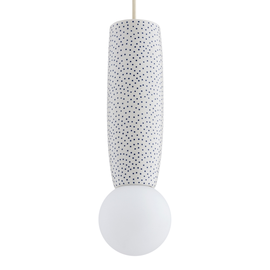 Argon 8938 - Lustr na lanku BOLL 1xG9/6W/230V bílá