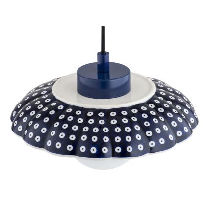 Argon 8948 - Lustr na lanku BOLL 1xG9/6W/230V modrá