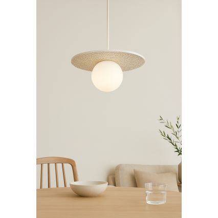 Argon 8949 - Lustr na lanku BOLL 1xG9/6W/230V bílá