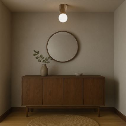 Argon 8974 - Koupeln stropní svítidlo VOLANTE 1xG9/6W/230V IP44 pr. 12 cm hnědá