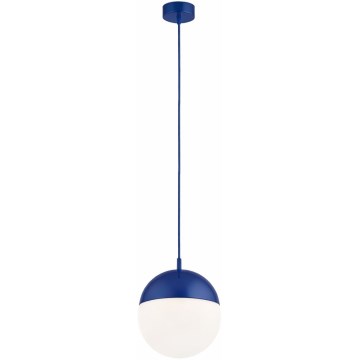 Argon 9000 - Venkovní lustr na lanku LIV 1xE27/15W/230V IP44 modrá