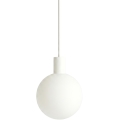 Argon 9004 - Venkovní lustr na lanku ORE 1xG9/6W/230V bílá