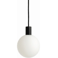 Argon 9005 - Venkovní lustr na lanku ORE 1xG9/6W/230V černá