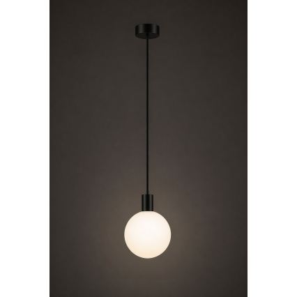 Argon 9005 - Venkovní lustr na lanku ORE 1xG9/6W/230V černá