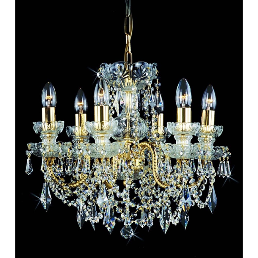 Artcrystal PAB095200006 - Křišťálový lustr 10xE14/40W/230V