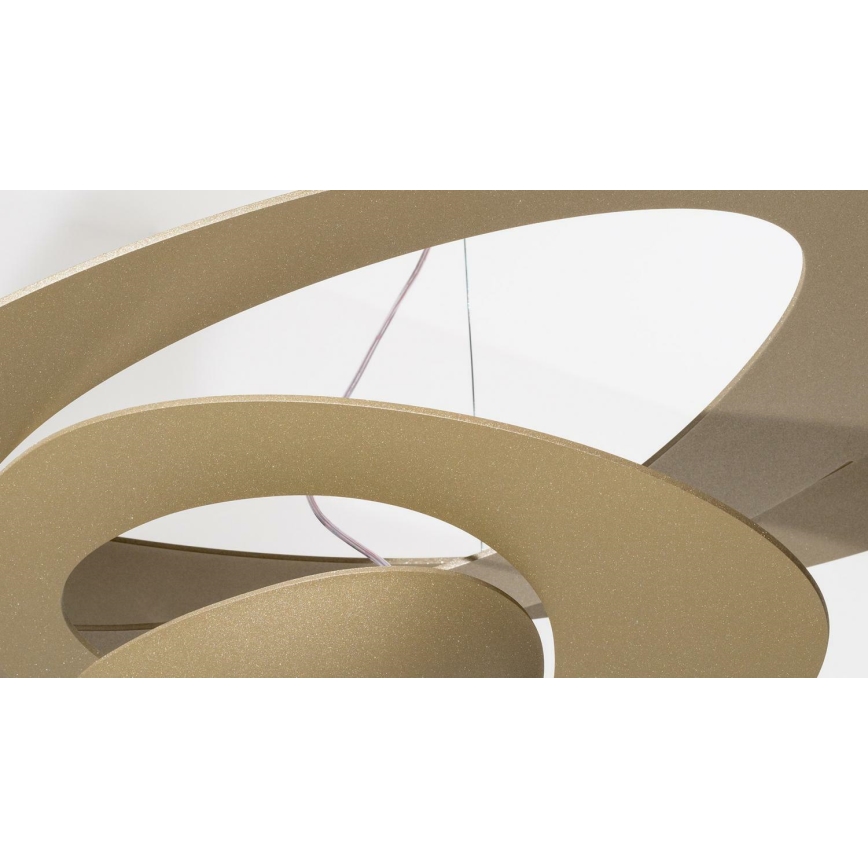 Artemide 1249020A - LED Stmívatelný lustr na lanku PIRCE LED/27W/230V 3000K zlatá