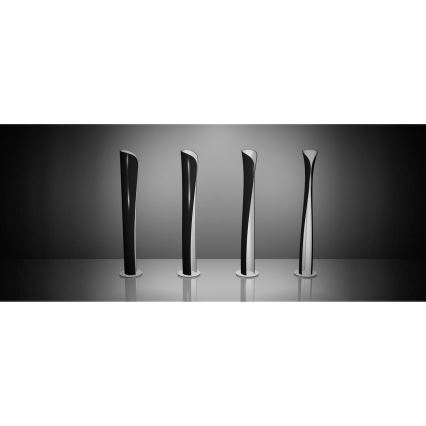 Artemide 1361010A - LED Stojací lampa CADMO LED/44W/230V + 1xGU10/10W/230V černá