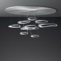 Artemide 1366110A - LED Stmívatelný přisazený lustr MERCURY LED/58W/230V 3000K