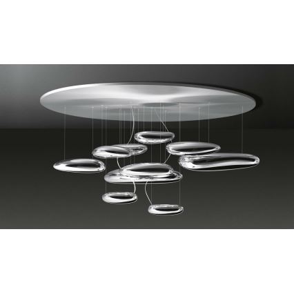 Artemide 1366110A - LED Stmívatelný přisazený lustr MERCURY LED/58W/230V 3000K