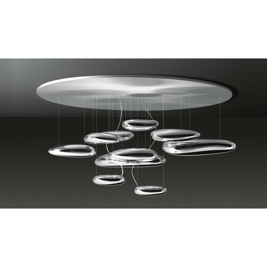 Artemide 1366110A - LED Stmívatelný přisazený lustr MERCURY LED/58W/230V 3000K