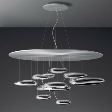 Artemide 1367110A - LED Stmívatelný lustr na lanku MERCURY LED/58W/230V 3000K